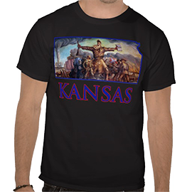 John Brown Tragic Prelude Kansas T-Shirt